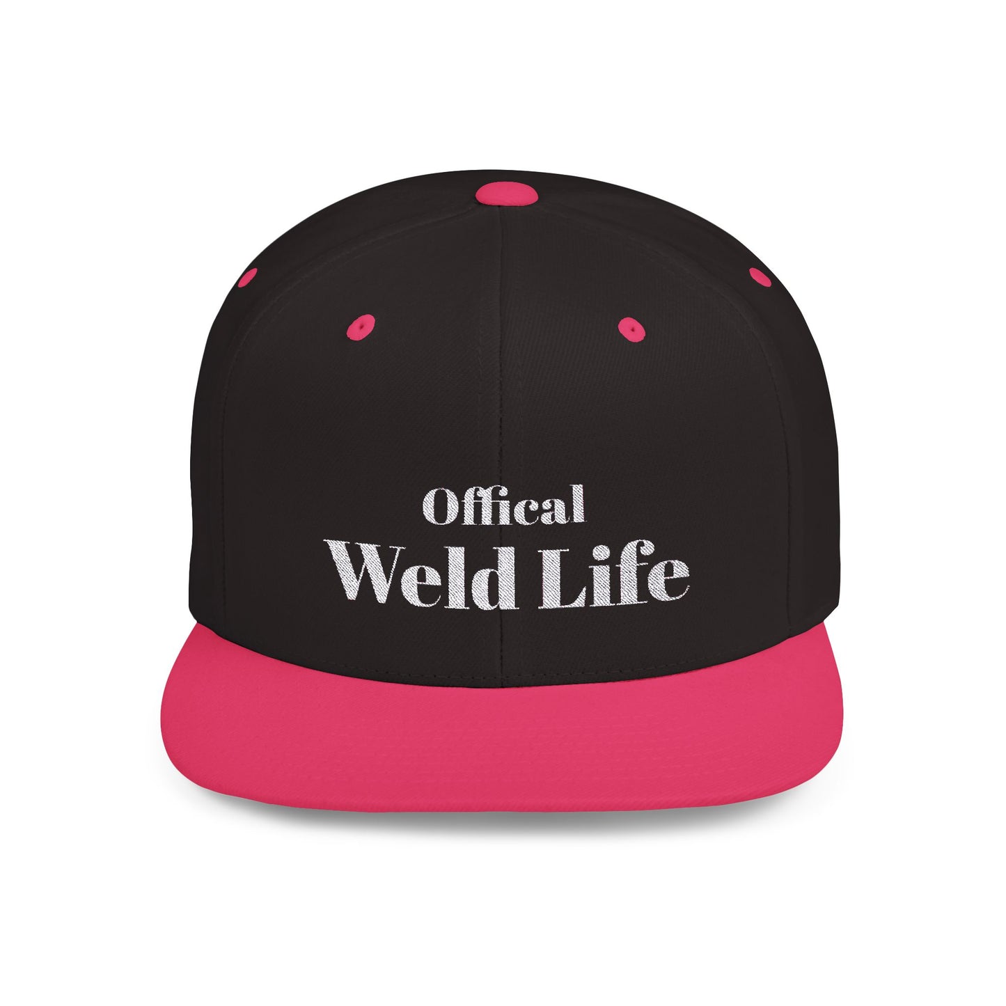 Official Weld Life Flat Bill Snapback