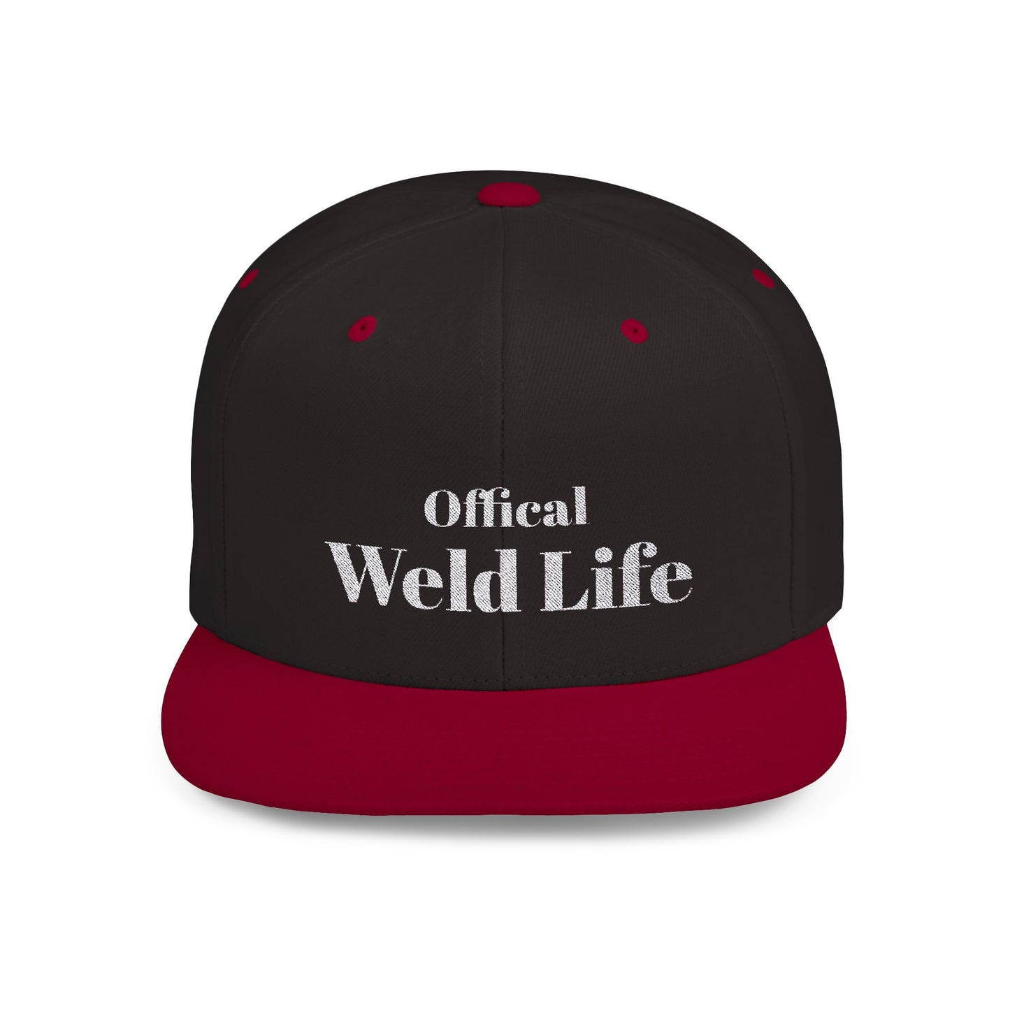 Official Weld Life Flat Bill Snapback