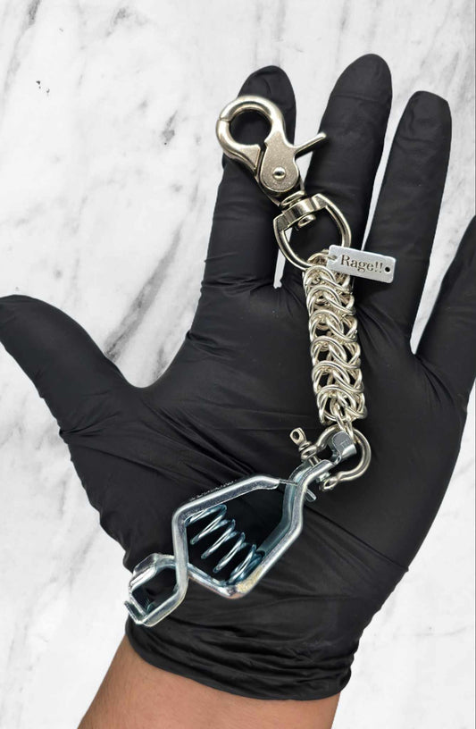 Glove Clips/ Key Chain:  .925 Silver