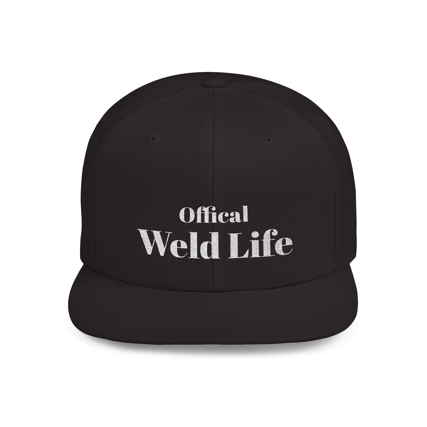 Official Weld Life Flat Bill Snapback